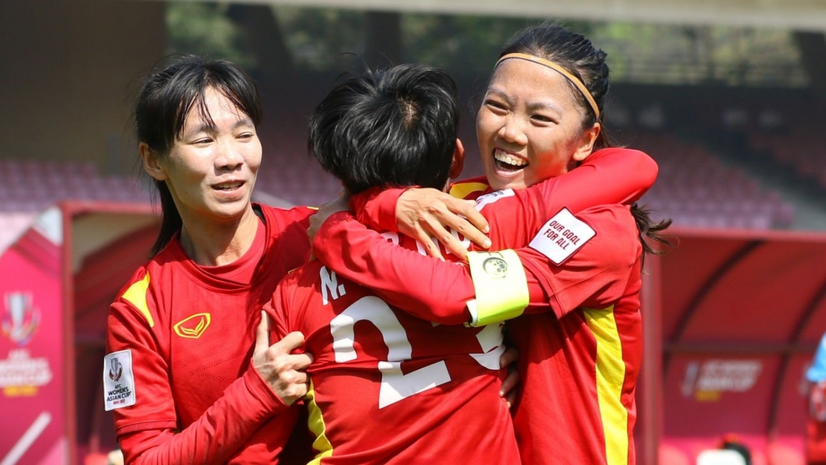 Xác định 4 đội bóng vào bán kết AFF Cup nữ 2022